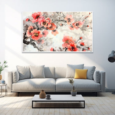 Chinese Watercolor Painting Flowers